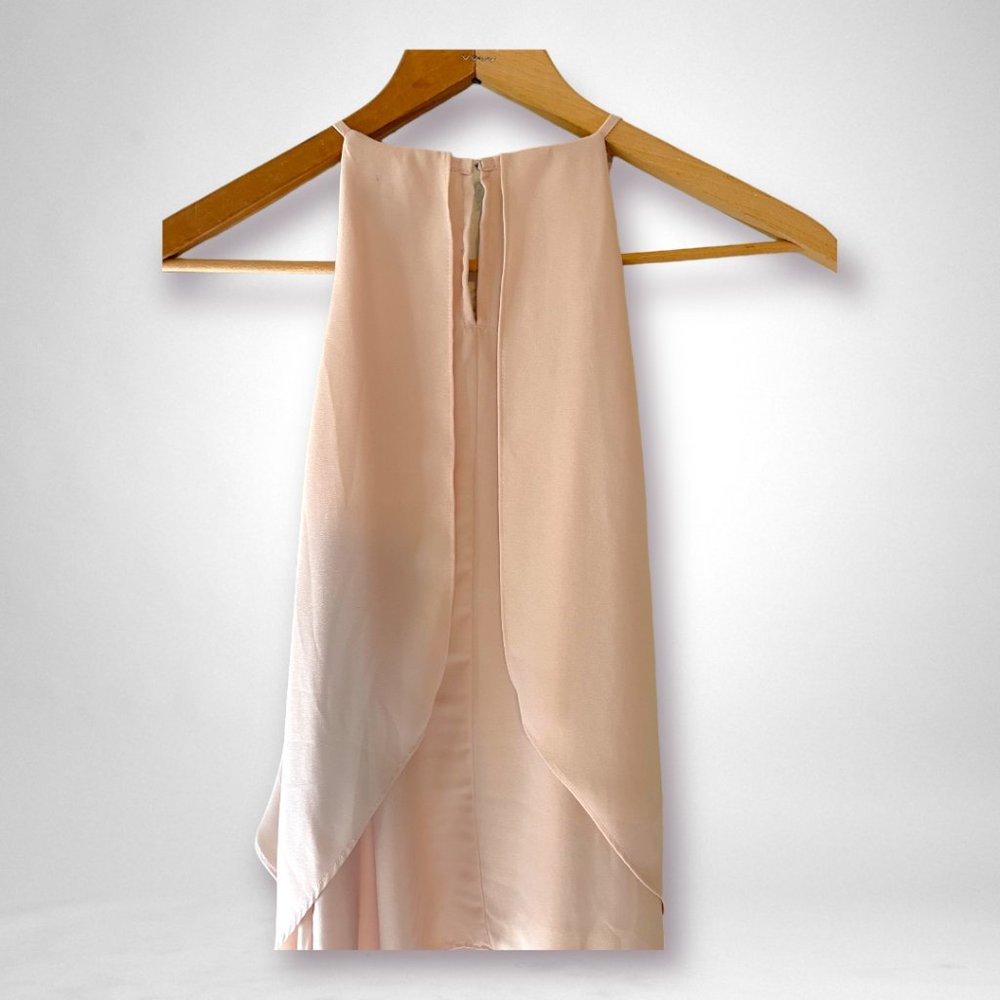 Banana Republic Women's Pink/Beige High Neck Tank Size Small - Picture 4 of 4